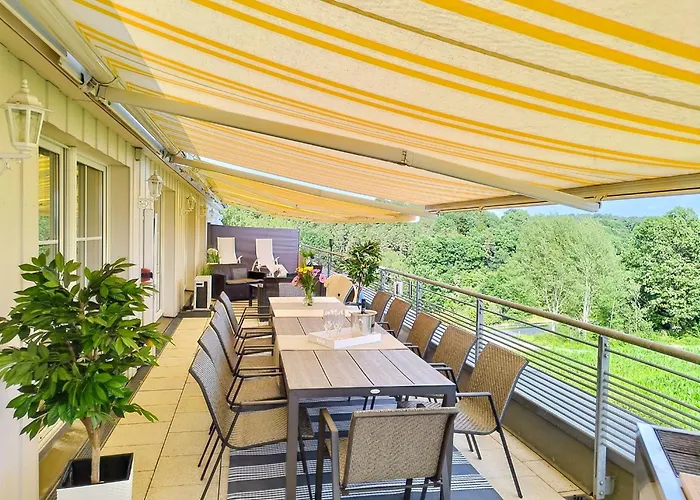 Apartman Seeblickapartment Fuer Bis Zu 12, Nuernberg & Schwabach In 30-35 Minuten Zu Erreichen, Sauna, Arbeitsplatz, Dachterrasse & Grill Spalt